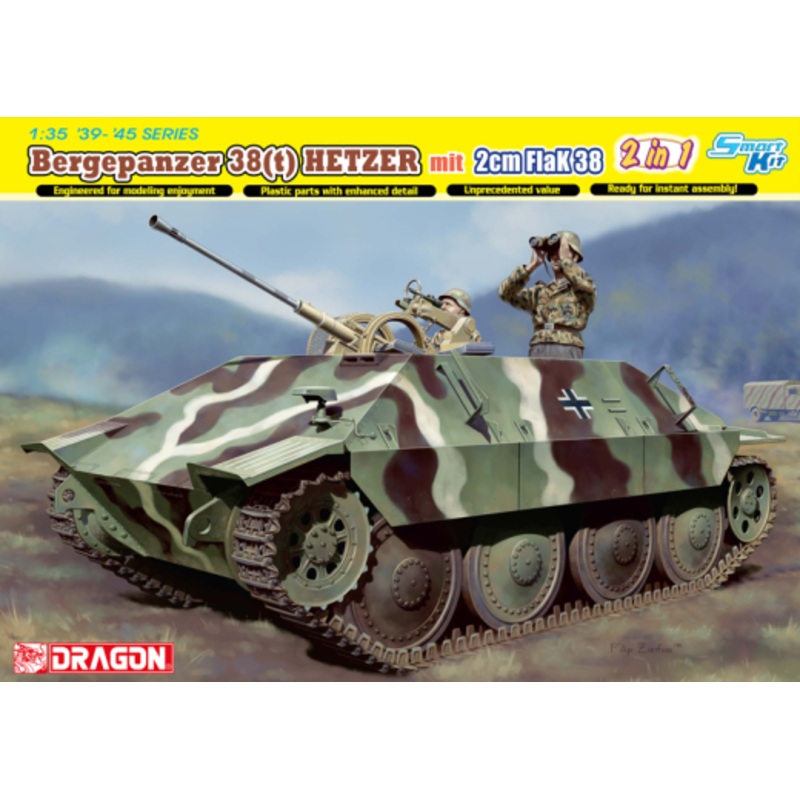 Dragon Model 6399 1/35 Jagdpanzer 38 mit 2cm FlaK 38