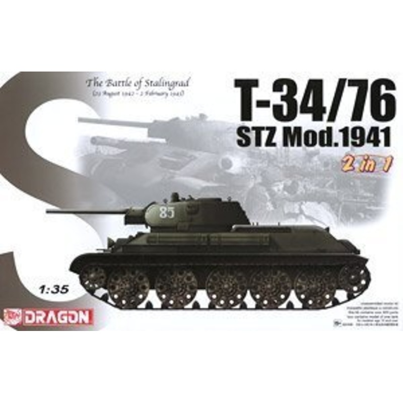 Dragon Model 6448 1/35 T-34/76 STZ Mod.1941
