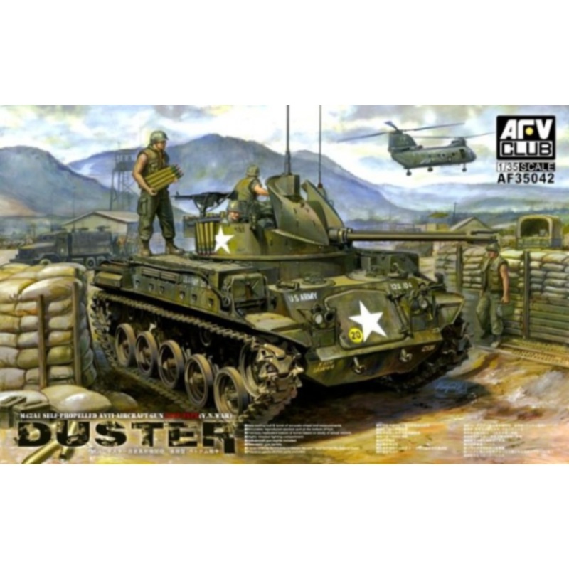 AFV Club AF35042 1/35 M42A1 Late Type (Vietnam War)