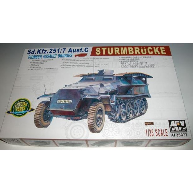 AFV Club AF35077 1/35 German Sd.Kfz.25 Ausf.C Half-Track