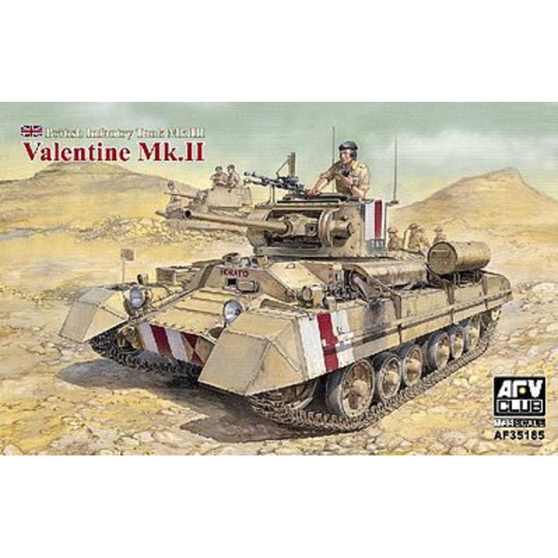 AFV Club AF35185 1/35 British Infantry Tank Mk.III Valentine Mk.II