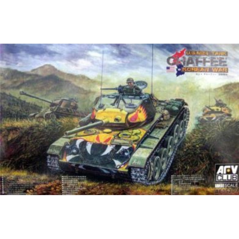 AFV Club AF35209 1/35 U.S. M24 Tank Chaffee (Korean War)