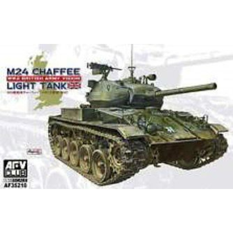 AFV Club AF35210 1/35 M24 Chaffee Light Tank WWII British Army