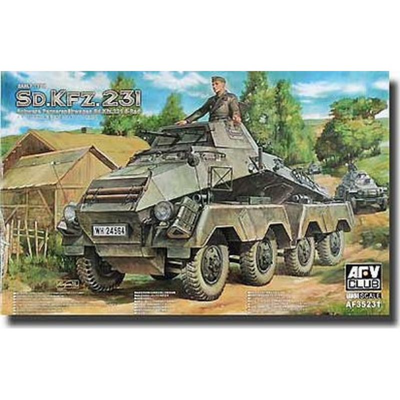 AFV Club AF35231 1/35 German Sd.Kfz. 231 Schwerer Panzersphwagen