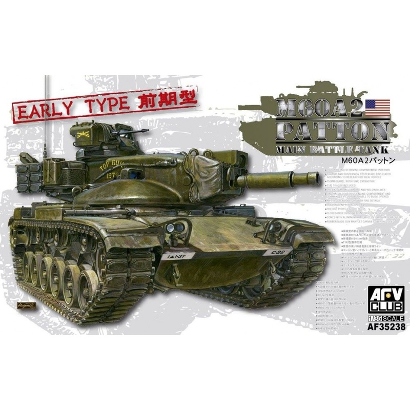 AFV Club AF35238 1/35 M60A2 Patton Main Battle Tank Early Version