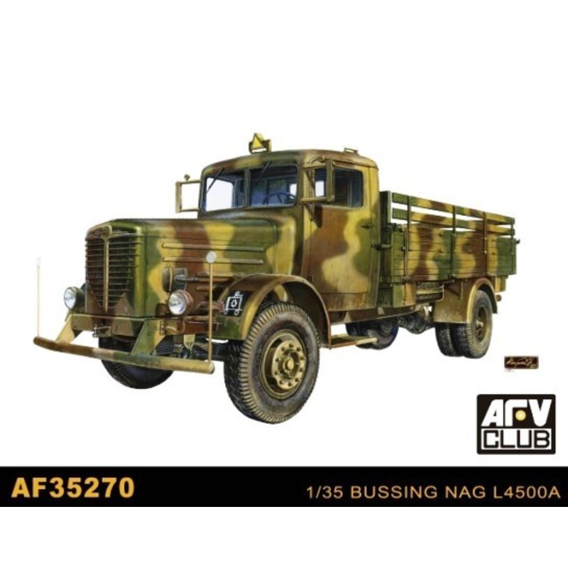AFV Club AF35270 1/35 German Military 4X4 Truck Bussing Nag L4500A