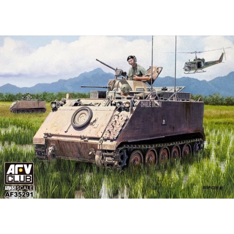 AFV Club AF35291 1/35 M113A1 LRV Plastic model kit Australia Decals