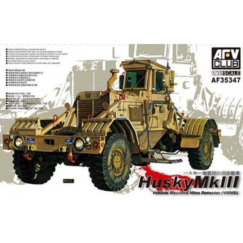 AFV Club AF35347 1/35 Husky Vehicle Mounted Mine Detector Mk III