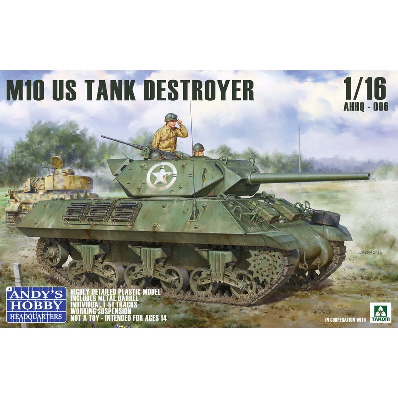 Andys Hobby HQ  1/16 M10 Tank Destroyer