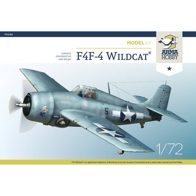 Arma Hobby 70048 1/72 F4F-4 Wildcat Model Kit
