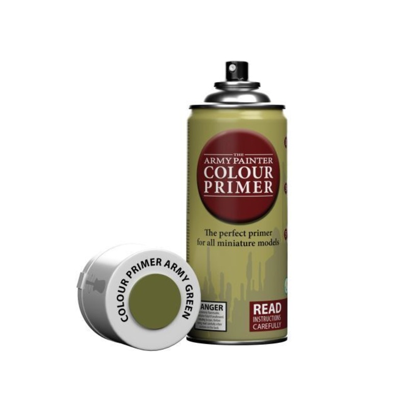 Army Painter CP3005 Colour Primer – Army green – 400ml Spray Paint