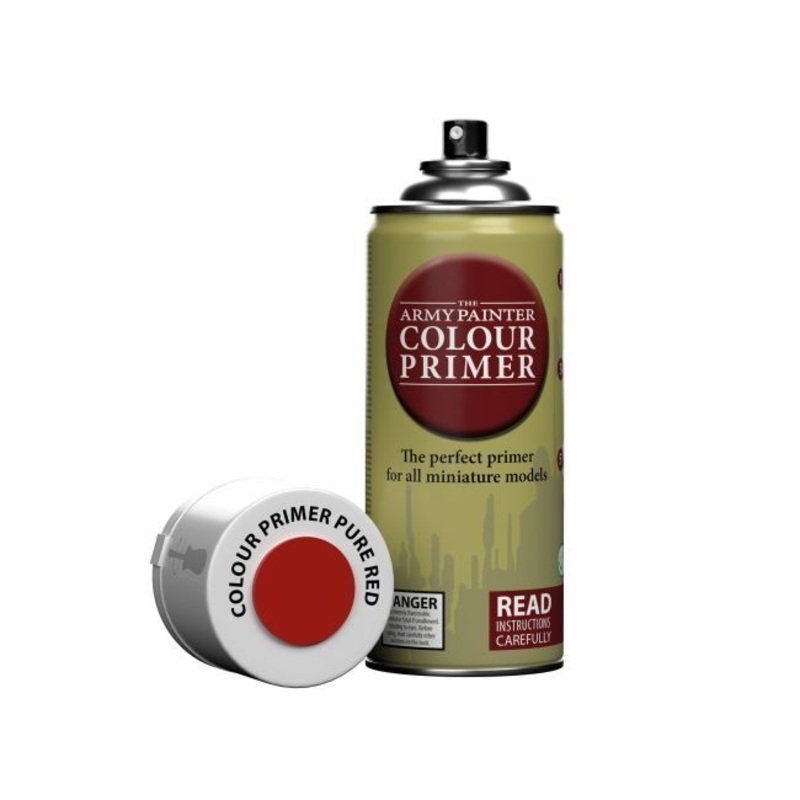 Army Painter CP3006 Colour Primer – Pure Red – 400ml Spray Paint