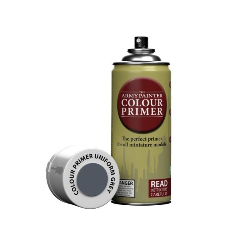 Army Painter CP3010 Colour Primer – Uniform Grey – 400ml Spray Paint