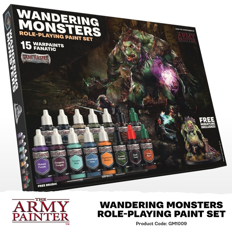 Army Painter GM1009 GameMaster: Wandering Monsters Role-playing Paint Set