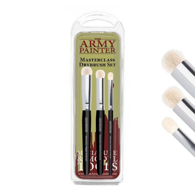Army Painter TL5054 Tools: Masterclass Drybrush Set