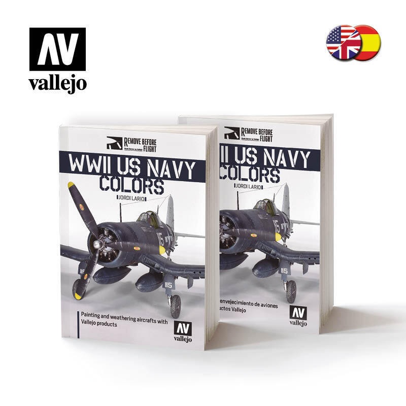 Vallejo 75024 WWII US NAVY Colors Paint Guide