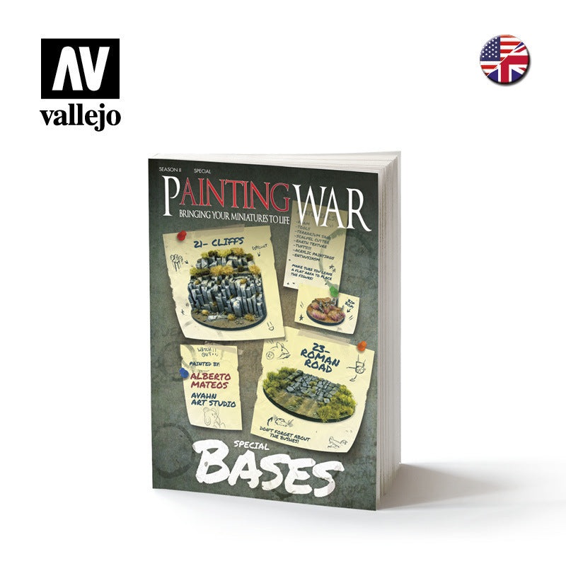 Vallejo 75045 Book: Painting War Bases (English)