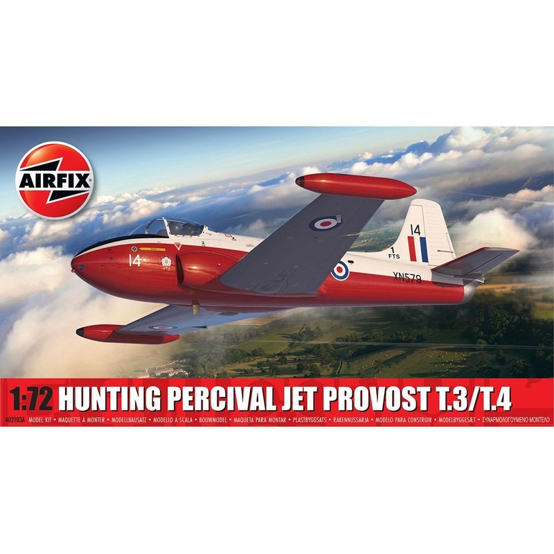 Airfix 02103A 1/72 Hunting Percival Jet Provost T.3/T.4
