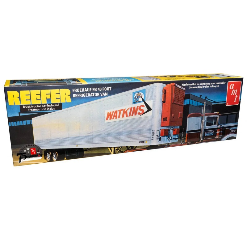 AMT 1421 1/25 Fruehauf 40 RferTrl Watk