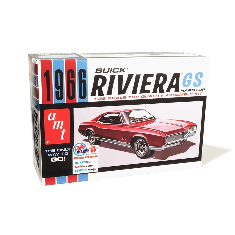AMT 1439 1/25 66 Buick Riviera GS