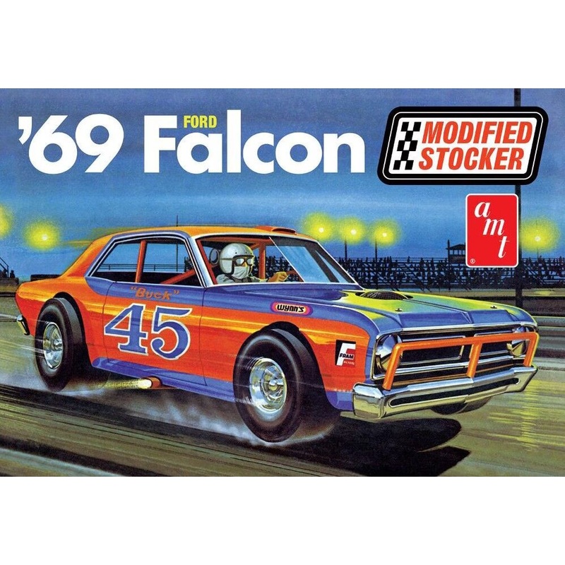 AMT 1446 1/25 69 Ford Falcon Mod Stocker