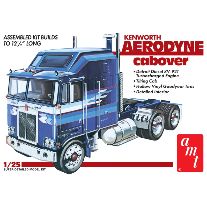 AMT 1463 1/25 Kenworth Aerodyne Cabover