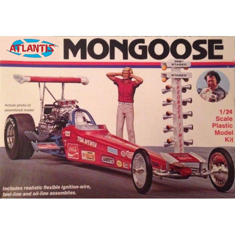 Atlantis Models M7529 1/24 TMcEwen R/Engine Dragster