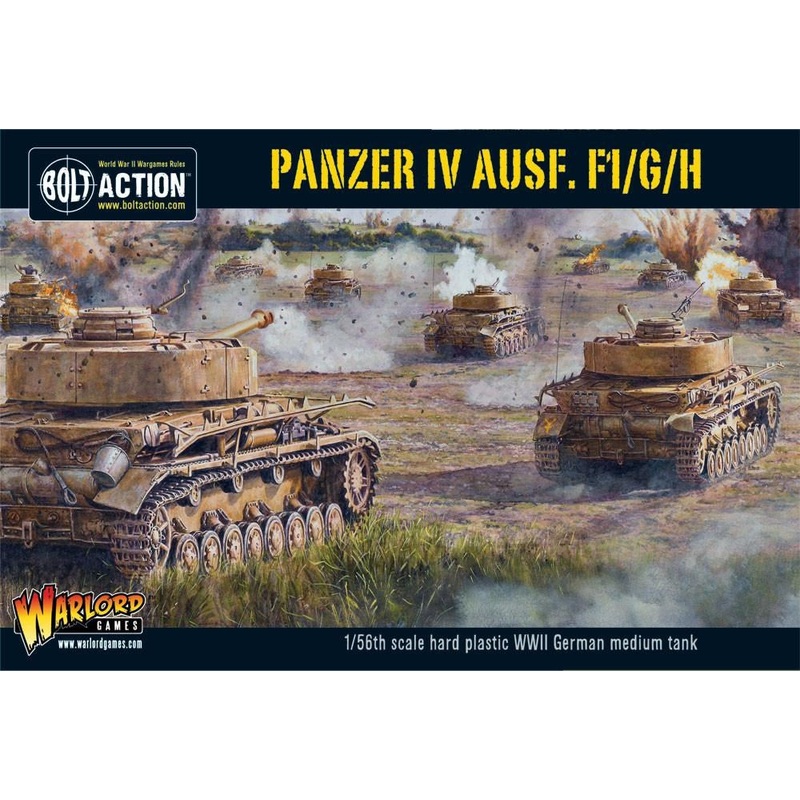 Bolt Action 402012010 1/56 German Army Tanks Panzer IV Ausf. F1/G/H Medium Tank