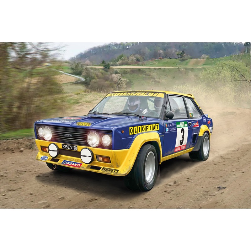 Italeri 3667 1/24 FIAT 131 ABARTH RALLY OLIO RALLY
