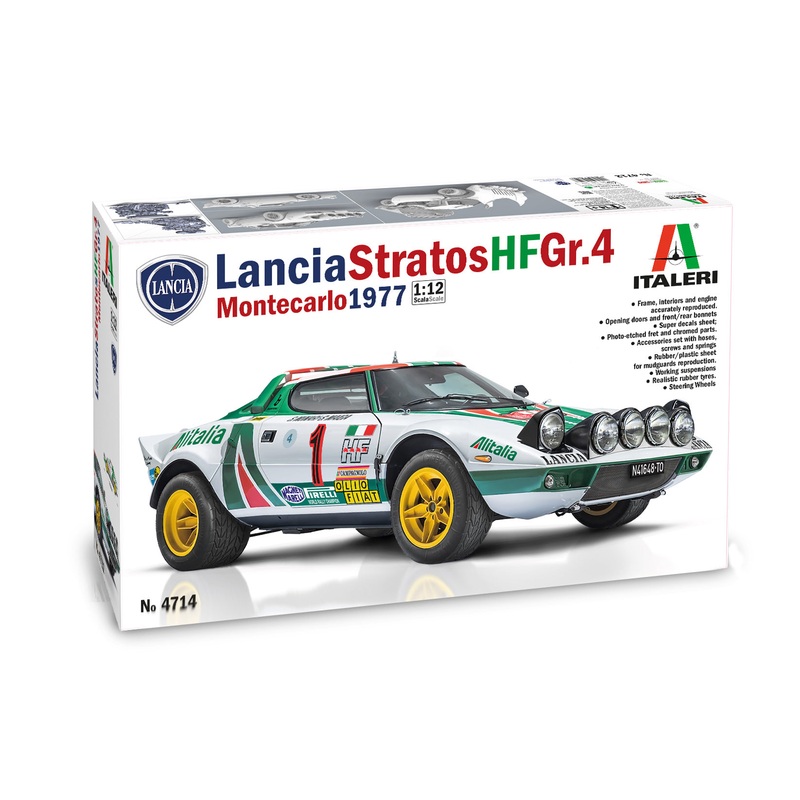 Italeri 4714LS 1/12 LANCIA STRATOS HF Gr.4