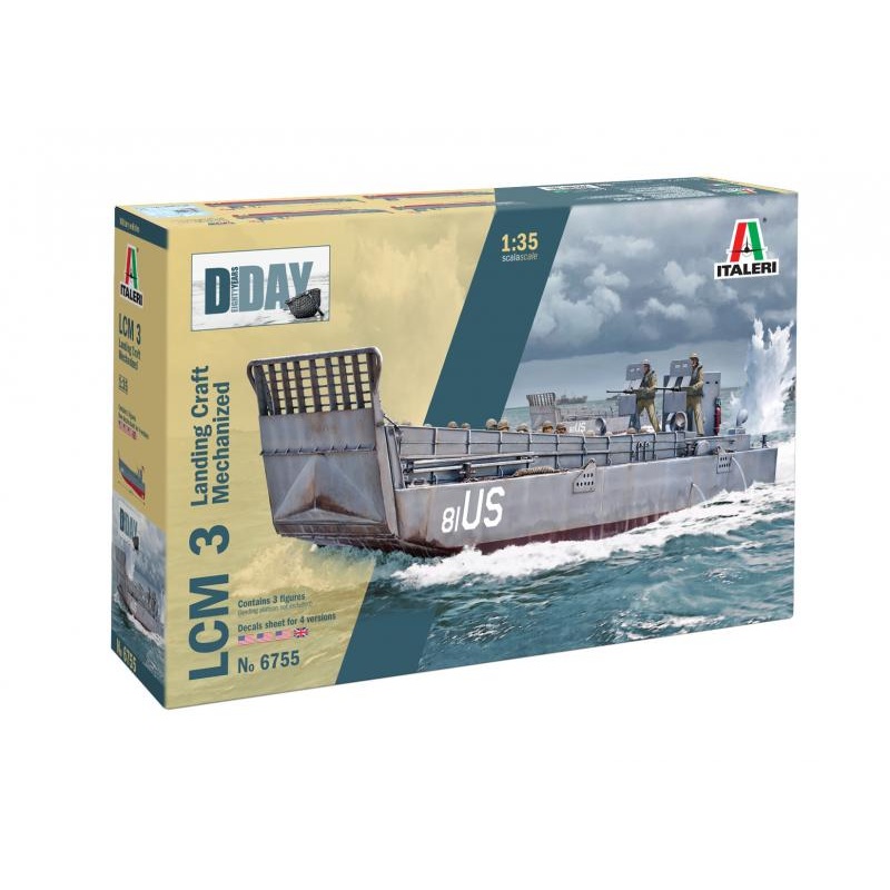 Italeri 6755 1/35  WWII U.S.ARMY LANDING CRAFT