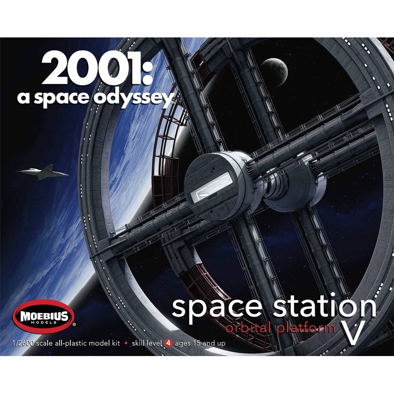 Moebius Models 2001-6 1/2600 2001: Space Station V