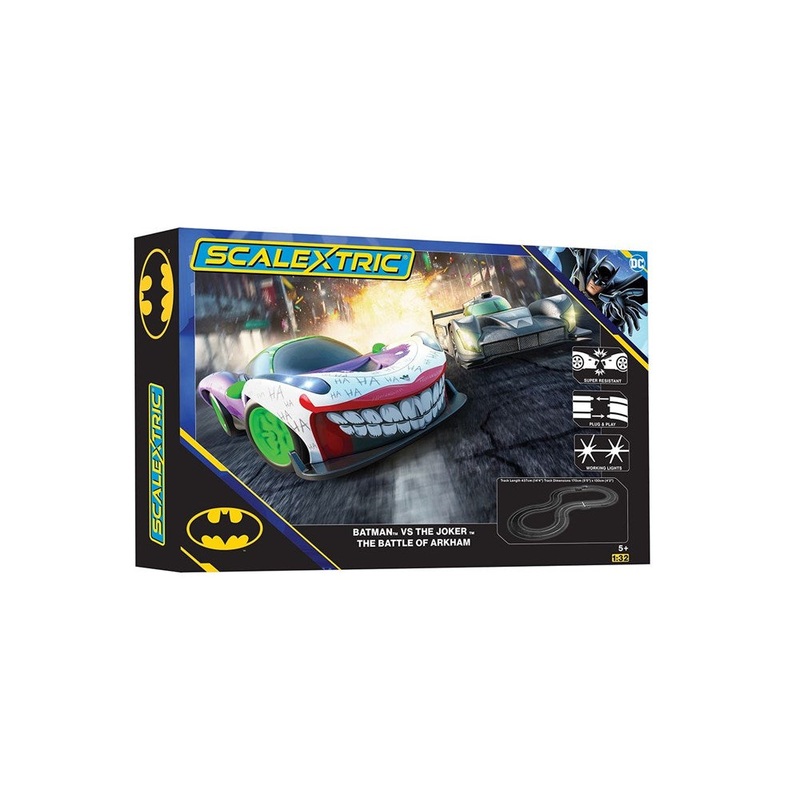 Scalextric C1438 Set: Batman vs The Joker Battle of Arkham