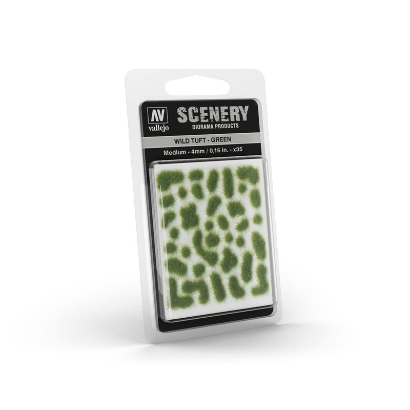 Vallejo SC406 Scenery Wild Tuft Medium Green