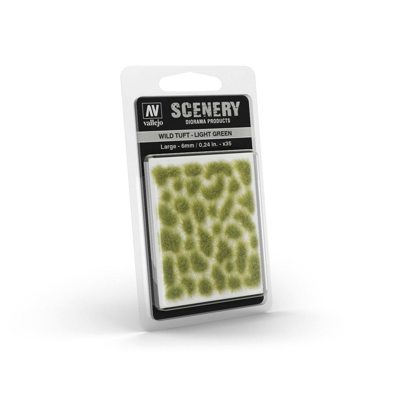 Vallejo SC417 Scenery Wild Tuft Large Light Green
