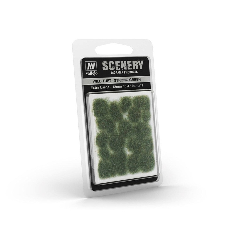 Vallejo SC427 Scenery Wild Tuft Extra Large Strong Green
