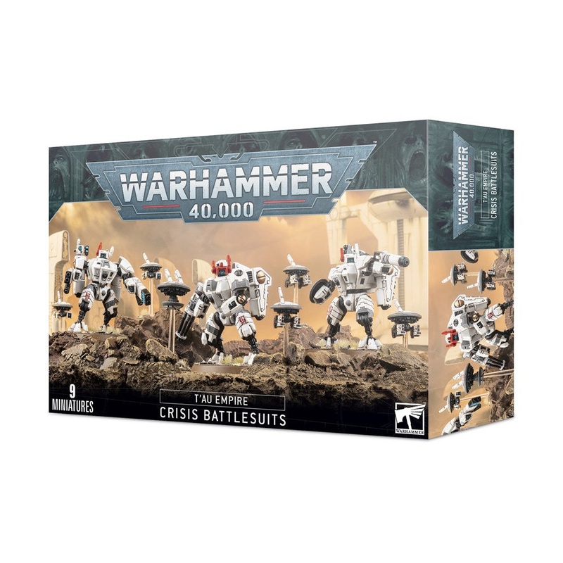 Warhammer 40 000 56-07 Tau Empire: XV8 Crisis Battlesuits