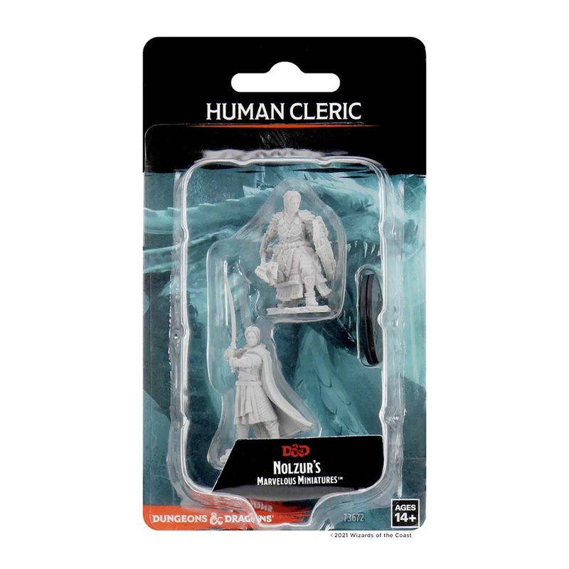 WizKids 73672 D&D Nolzurs Marvelous Miniatures Male Human Cleric