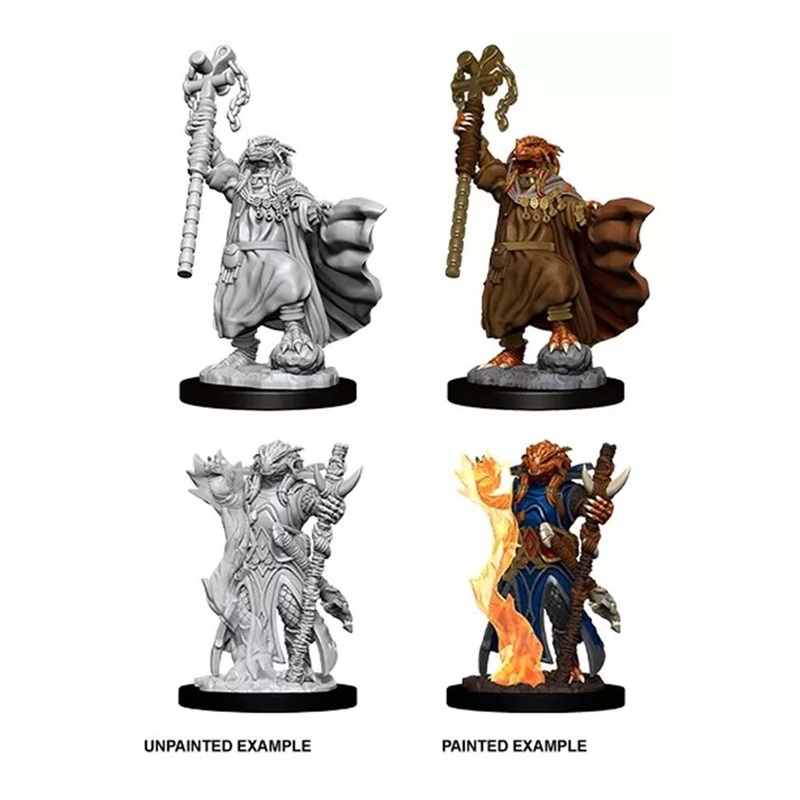 WizKids 73674 D&D Nolzurs Marvelous Miniatures-Female Dragonborn Sorcerer