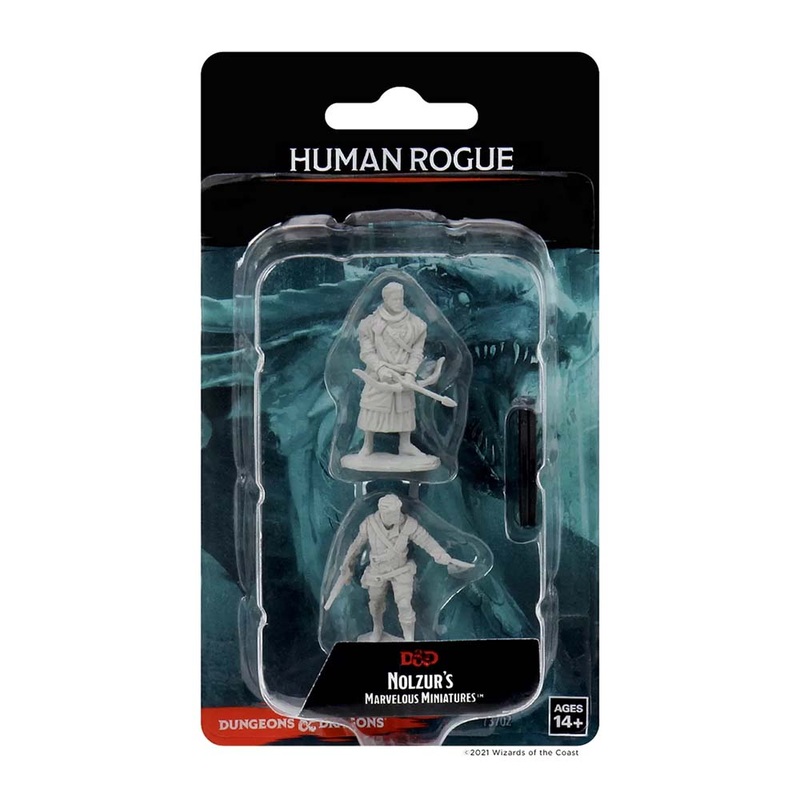 WizKids 73702 D&D Nolzurs Marvelous Miniatures Male Human Rogue