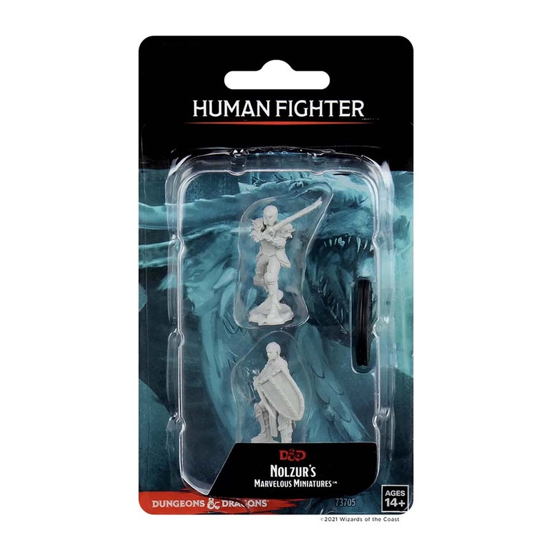 WizKids 73705 D&D Nolzurs Marvelous Miniatures Female Human Fighter