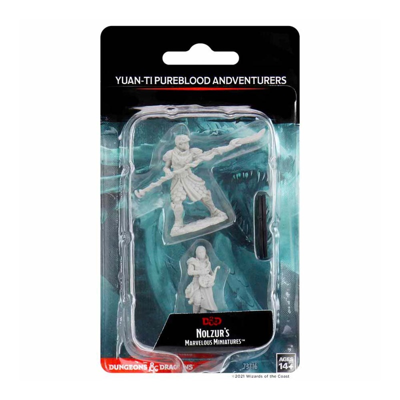 WizKids 73716 D&D Nolzurs Marvelous Miniatures Yaun-Ti Purebloods