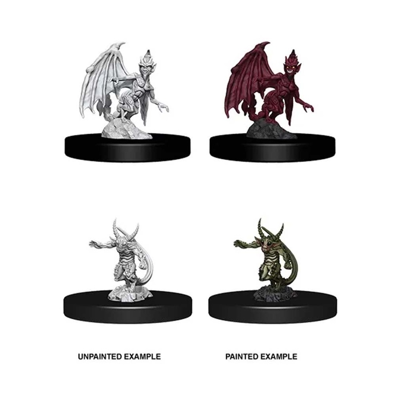 WizKids 73719 D&D Nolzurs Marvelous Miniatures Quasit & Imp