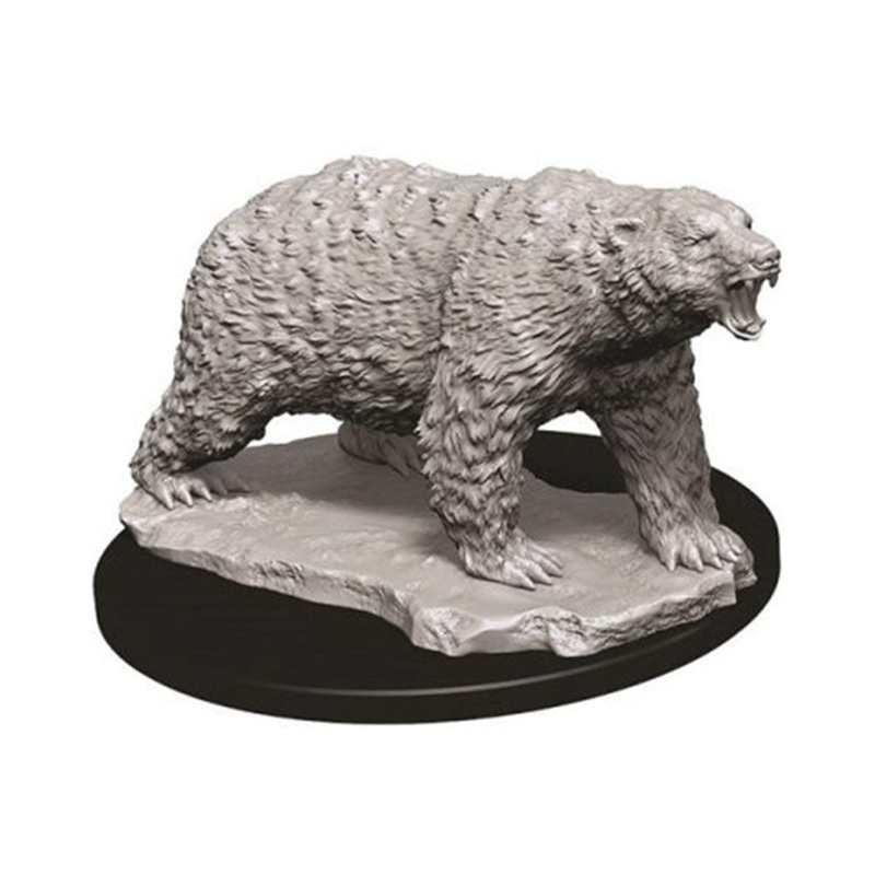 WizKids 73727 Deep Cuts Unpainted Miniatures: Polar Bear