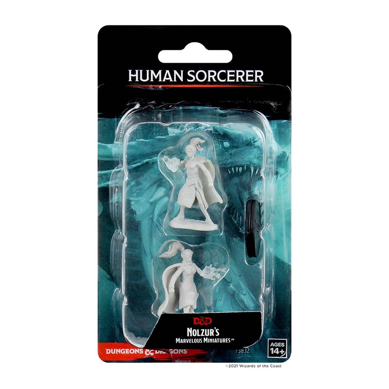 WizKids 73832 D&D Nolzurs Marvelous Miniatures Female Human Sorcerer