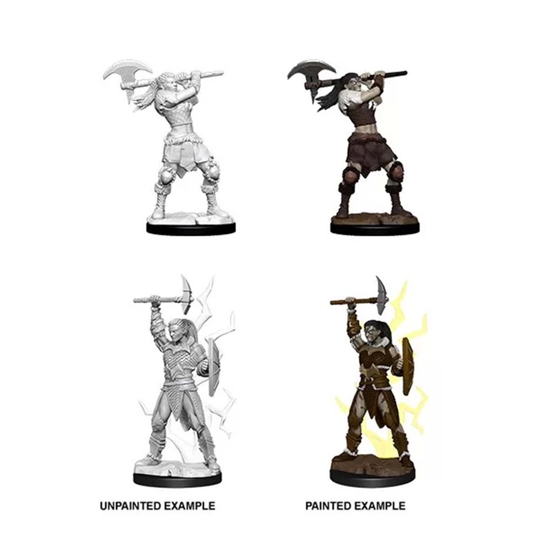 WizKids 73834 D&D Nolzurs Marvelous Miniatures Female Goliath Barbarian