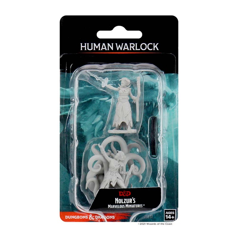 WizKids 73837 D&D Nolzurs Marvelous Miniatures Female Human Warlock