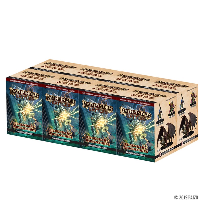 WizKids 73935 Pathfinder Battles: Legendary Adventures 8 Ct. Booster Brick (Set 17)