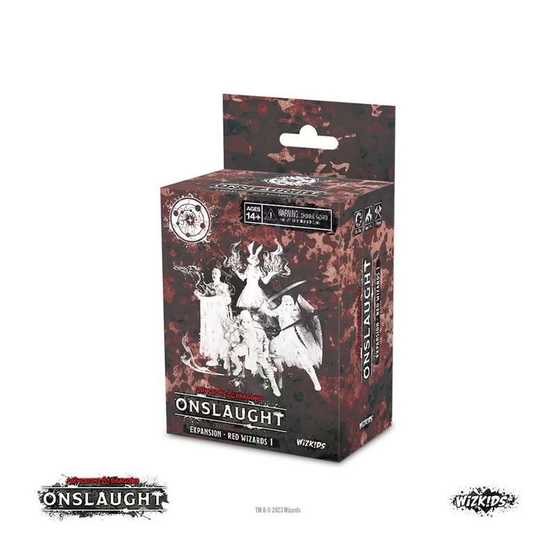 WizKids 89712 Dungeons & Dragons Onslaught: Expansion Red Wizards 1