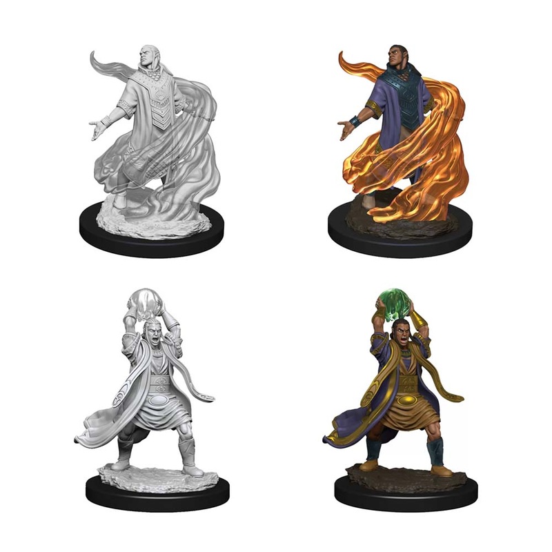 WizKids 90005 D&D Nolzurs Marvelous Miniatures Male Elf Sorcerer